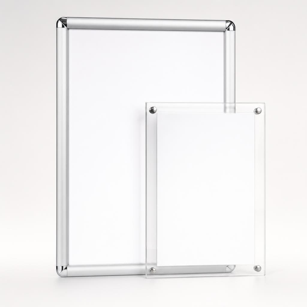 Poster Frames & Snap Frames sample