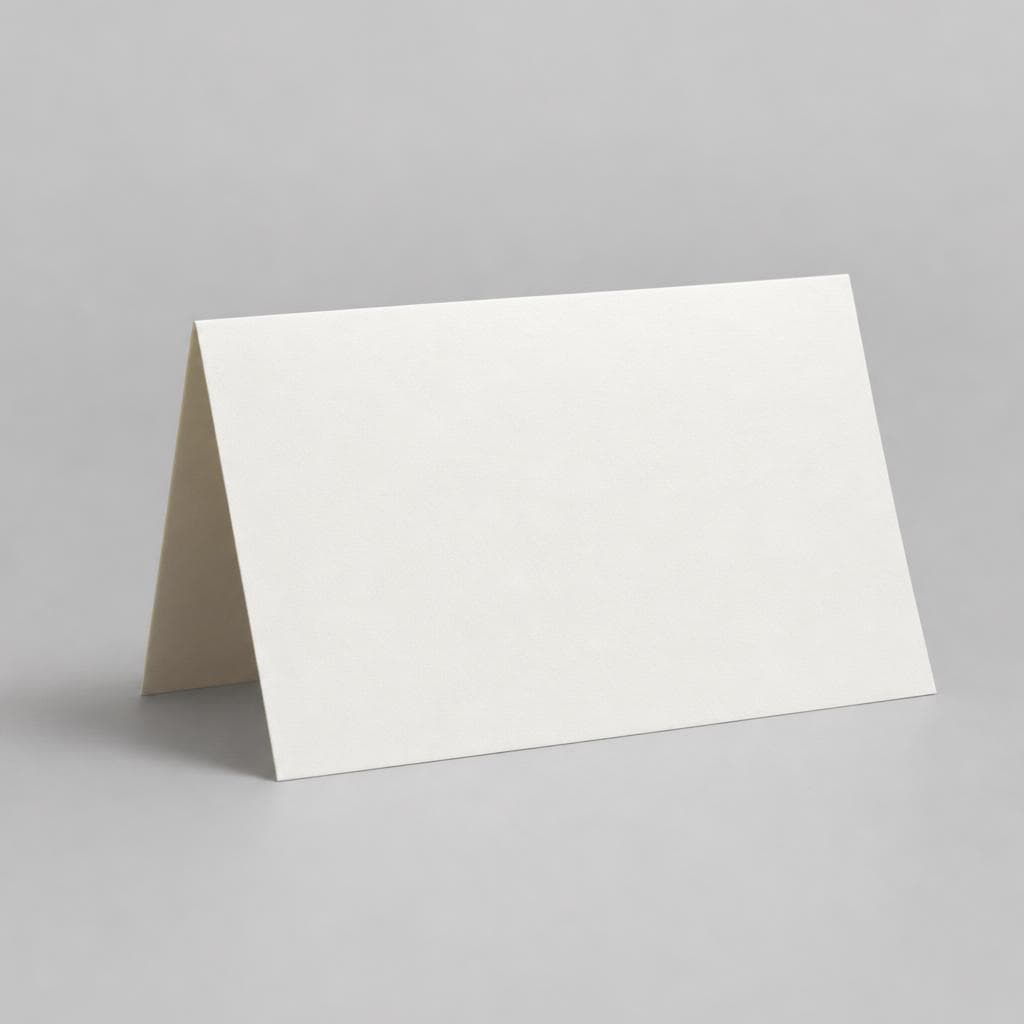 Folded Name Cards sample