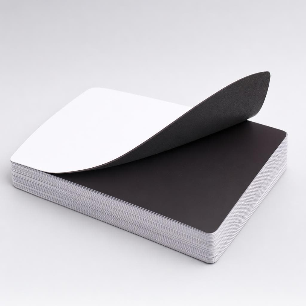 Magnetic Name Cards sample