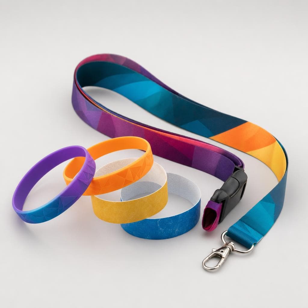 Wristbands & Event Lanyards sample
